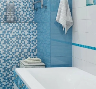 Использование плитки Салерно Kerama Marazzi в дизайне ванной комнаты