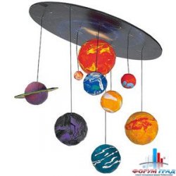 Как сделать модель Солнечной системы для детей