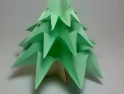 Создаем елку из бумаги для детей