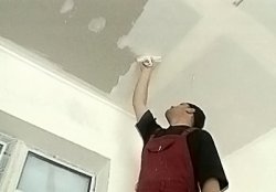 Шпаклевка для потолка