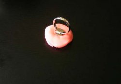 Уникальное кольцо из шифона