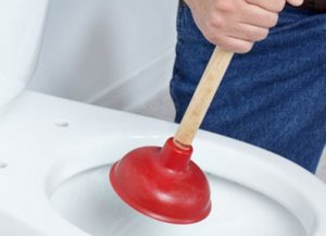 Устраняем засор унитаза Устраняем засор унитаза