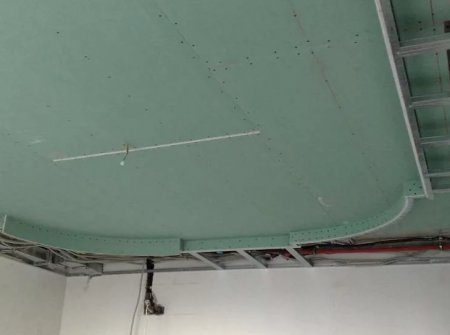 Как сделать самому двухуровневый потолок из гипсокартона: второй уровень