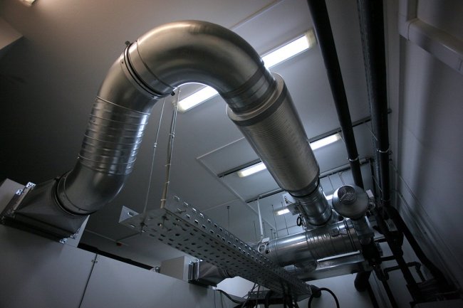 Основное оборудование системы приточной вентиляции